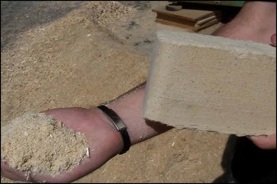 Применение древесной муки в Калининграде